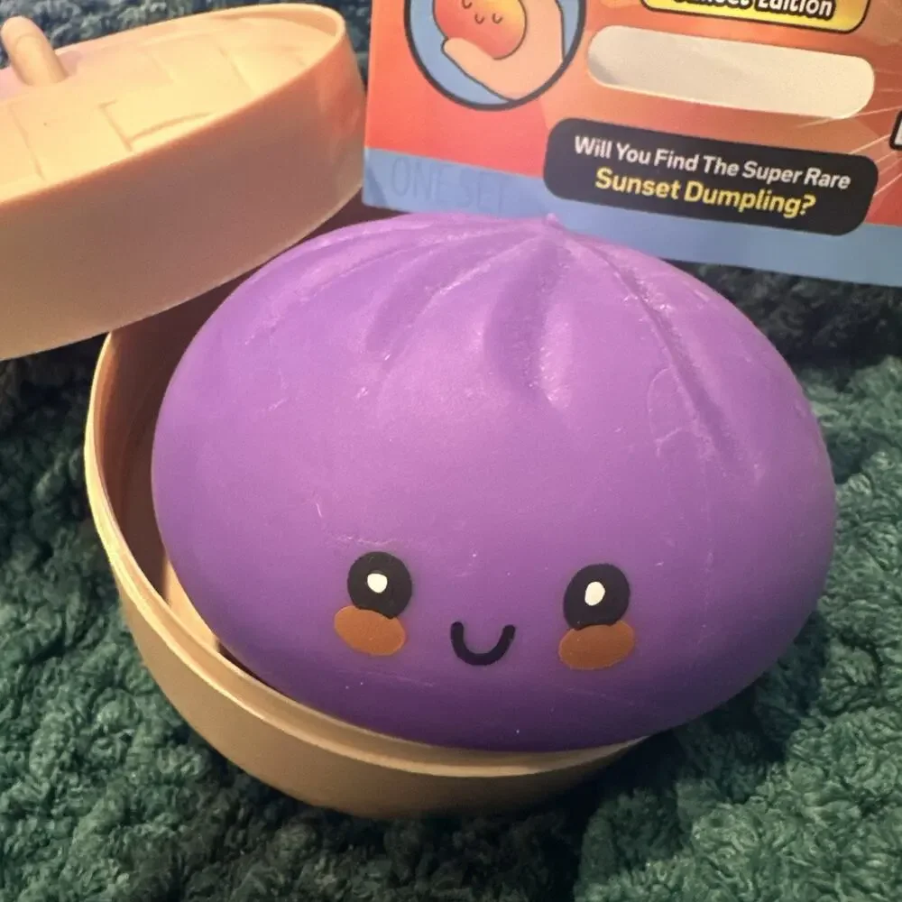 Mystery Dumpling SUNSET Edition Five Below Authentic Opened Box Purple